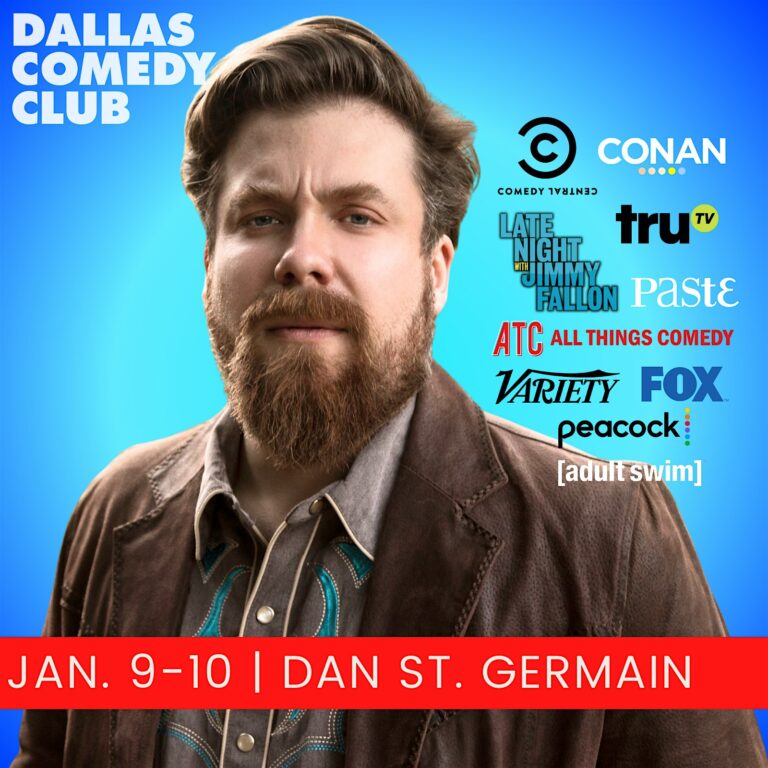 Dallas Comedy Club Presents: DAN ST. GERMAIN at Dallas Comedy Club